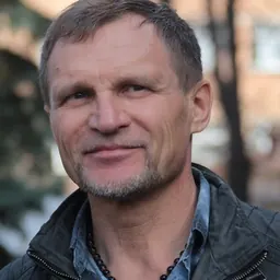 Portrait of Oleh Skrypka