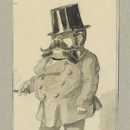 Portrait of Édouard Martin