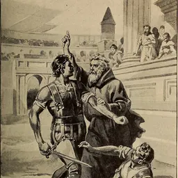 Portrait of Saint Telemachus