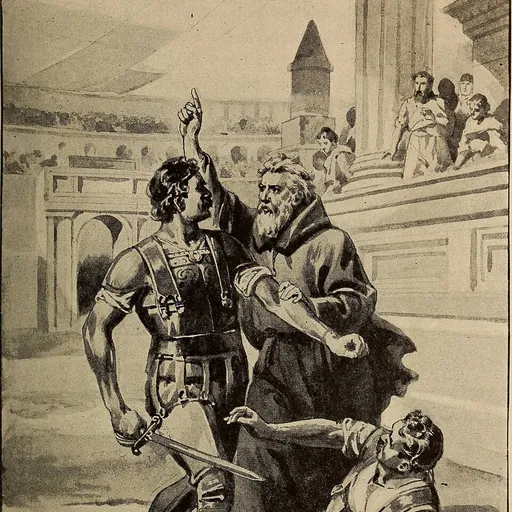 Portrait of Saint Telemachus
