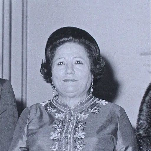 Portrait of Mounira Solh