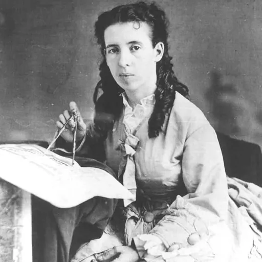 Portrait of Alice Dixon Le Plongeon