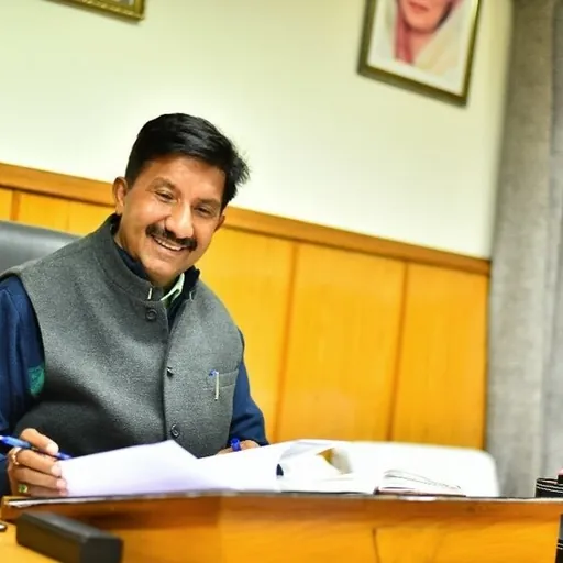 Portrait of Mukesh Agnihotri