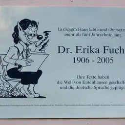 Portrait of Erika Fuchs