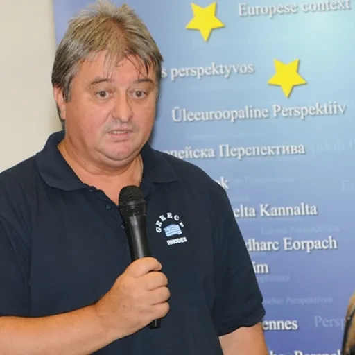 Portrait of Gheorghe Sarău