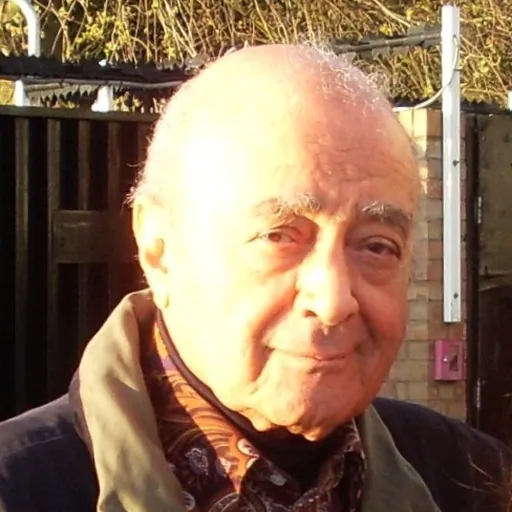 Portrait of Mohamed Al-Fayed