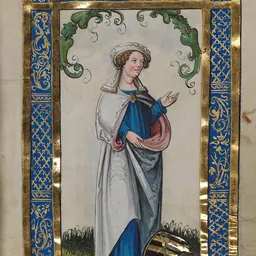 Portrait of Wulfhilde of Saxony