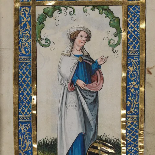 Portrait of Wulfhilde of Saxony