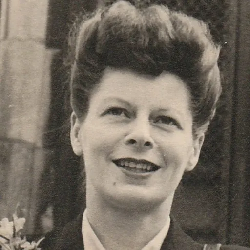 Portrait of Gillian, Lady Greenwood of Rossendale