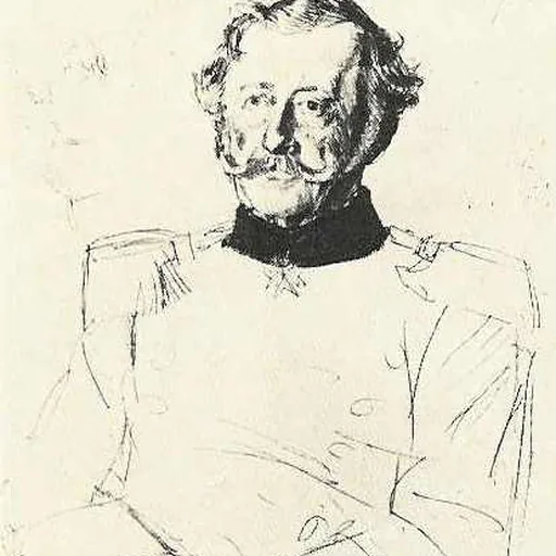 Portrait of Gustav von Alvensleben