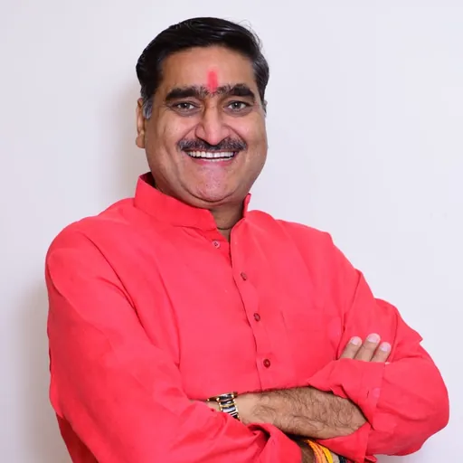 Portrait of Satish Kumar Gautam