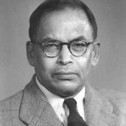 Portrait of Meghnad Saha