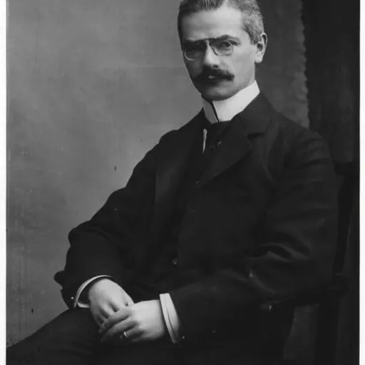 Portrait of Alfred Bielschowsky