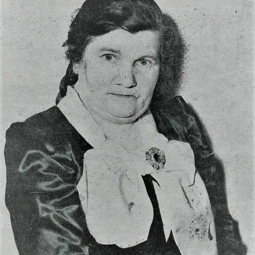 Portrait of Guðrún frá Lundi