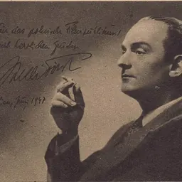 Portrait of Willi Forst