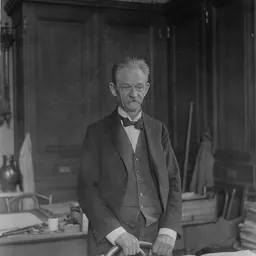 Portrait of Edvín Bayer
