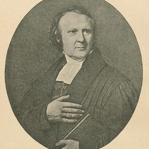Portrait of Gottfried Christian Friedrich Lücke
