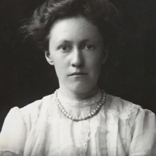 Portrait of Rosamund Jacob
