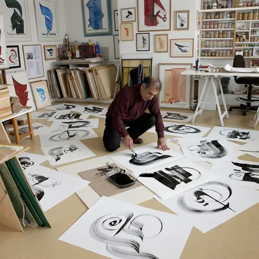 Portrait of Hassan Massoudy
