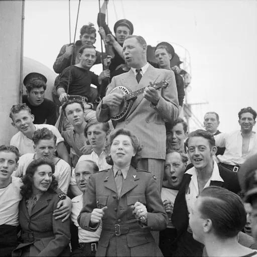 Portrait of George Formby