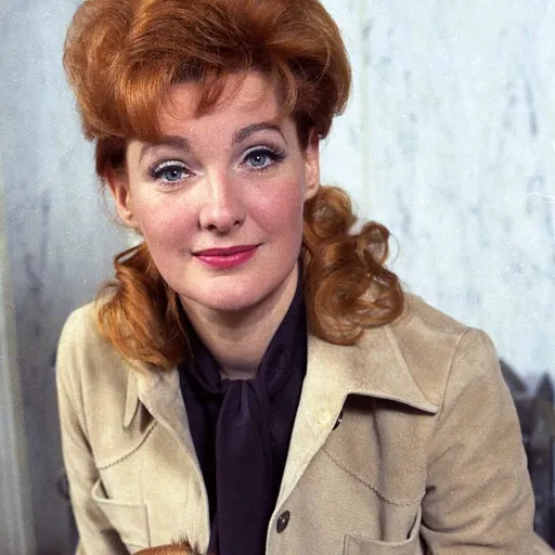 Portrait of Barbara Murray