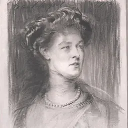 Portrait of Violet Herbert, Countess of Powis