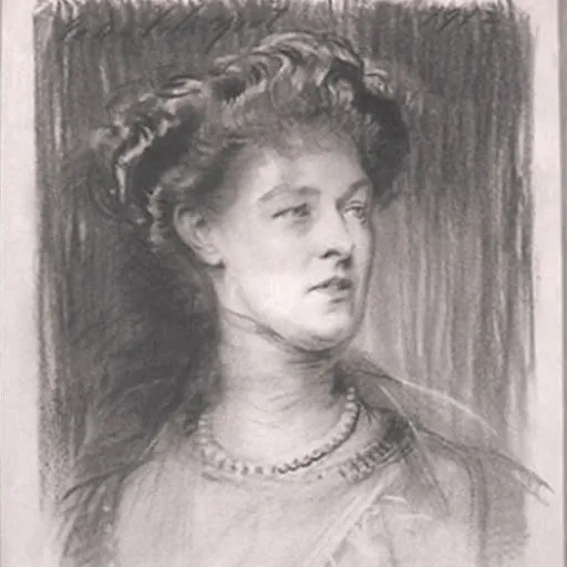 Portrait of Violet Herbert, Countess of Powis