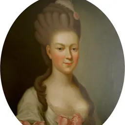 Portrait of Landgravine Friederike of Hesse-Darmstadt