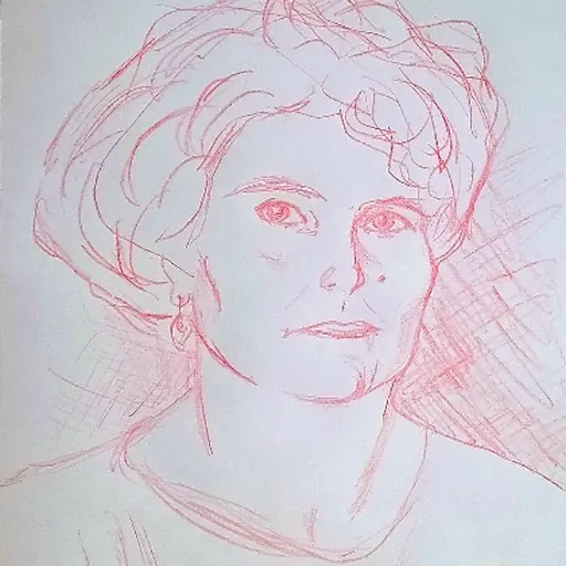 Portrait of Nadezhda Chaikova