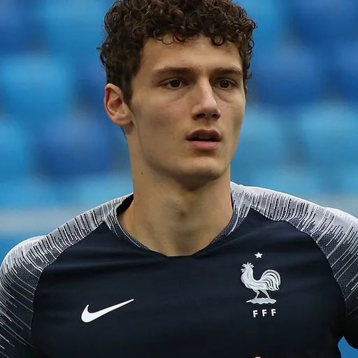 Portrait of Benjamin Pavard