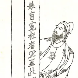 Portrait of Kibi no Makibi
