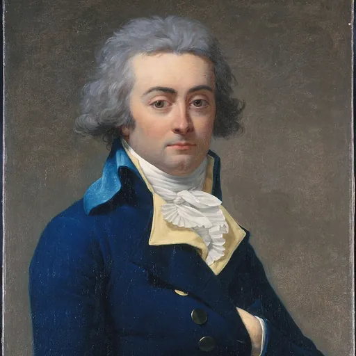 Portrait of Marie-Jean Hérault de Séchelles