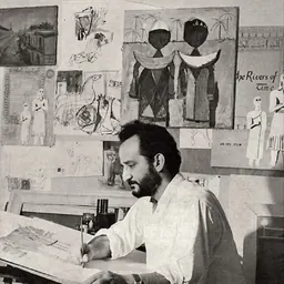 Portrait of Jawad Saleem
