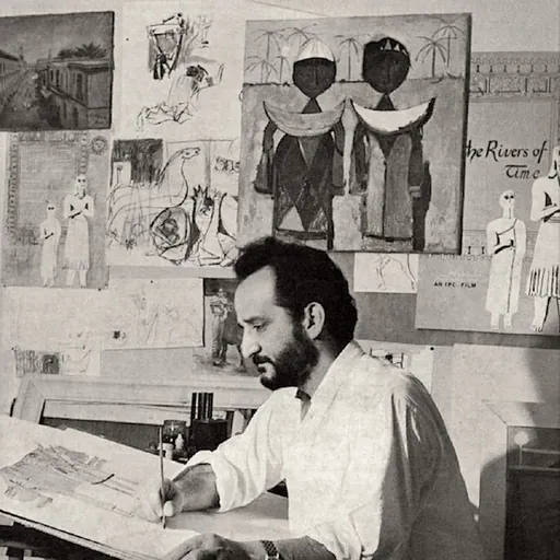 Portrait of Jawad Saleem