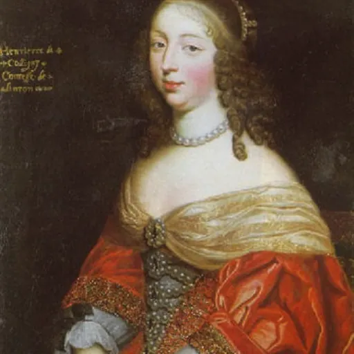 Portrait of Henriette de Coligny de La Suze