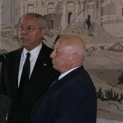 Portrait of Ahmed Qurei