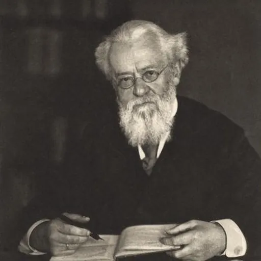 Portrait of Adolf Tobler