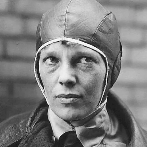 Portrait of Amelia Earhart