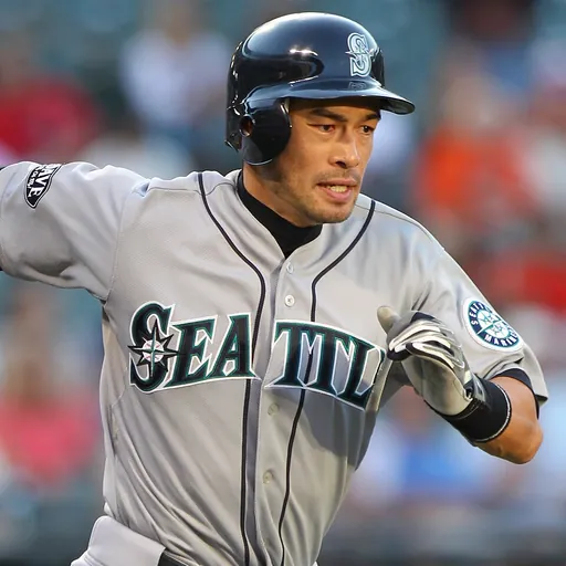 Portrait of Ichiro Suzuki