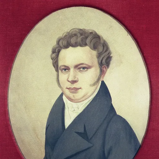 Portrait of Friedrich Bernhard Gottfried Nicolai