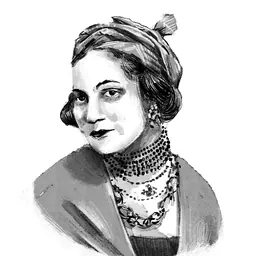 Portrait of Marie-Magdeleine Carbet
