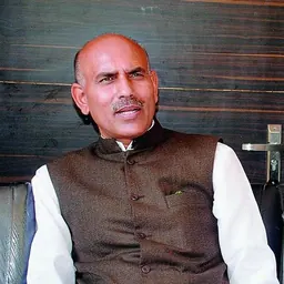 Portrait of Krishna Nand Tripathi