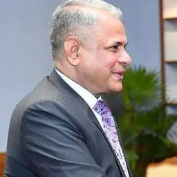 Portrait of Amjad Hussain B. Sial