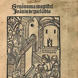 Portrait of John of Garland