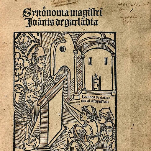 Portrait of John of Garland