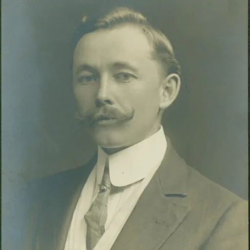 Portrait of Amandus Johnson