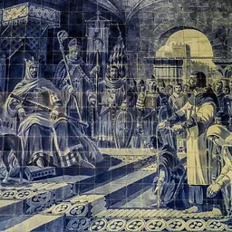 Portrait of Egas Moniz IV de Ribadouro