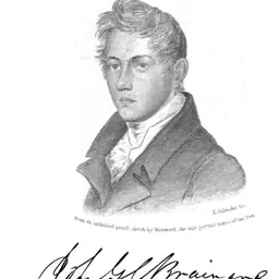 Portrait of John Gardiner Calkins Brainard