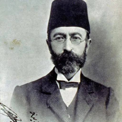 Portrait of Bursalı Mehmed Tahir Bey