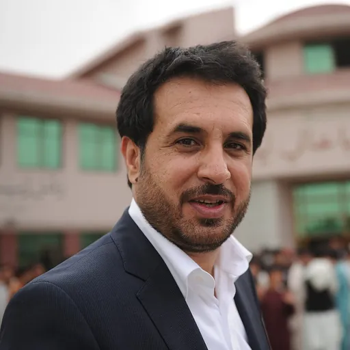 Portrait of Asadullah Khalid